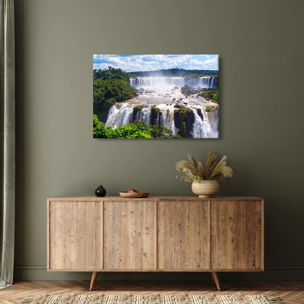 Iguassu vízesés képe (90x60 cm)