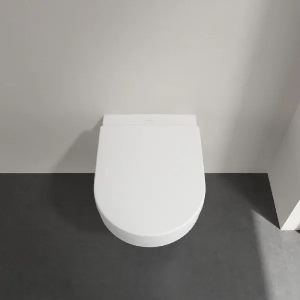 Villeroy & Boch 4694HR01 - függesztett WC SoftClose ülőkével ARCHITECTURA kerámia/fehér
