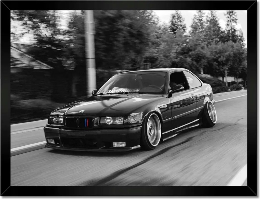 Poszterek keretben 40x30 Bmw 3 Hármas Buma Klasszikus autó Daily Car