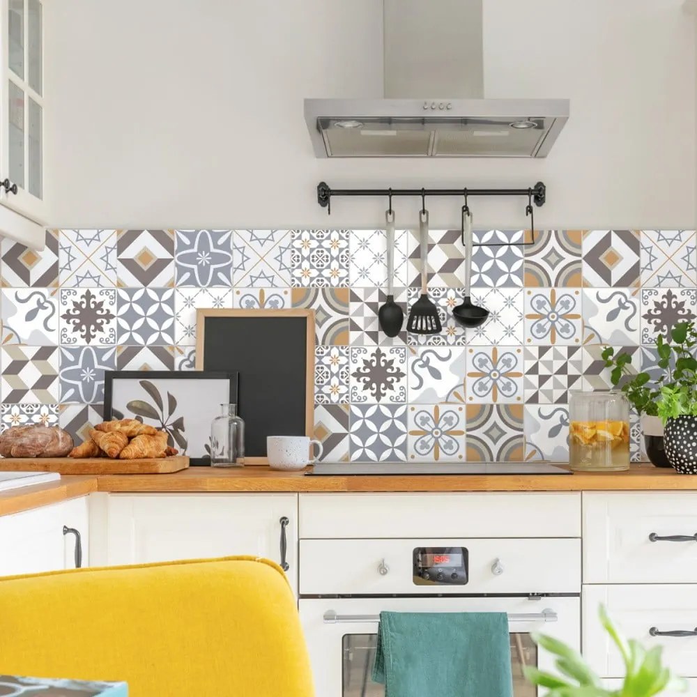 Cement Tiles Liliania 60 db falmatrica, 15 x 15 cm - Ambiance