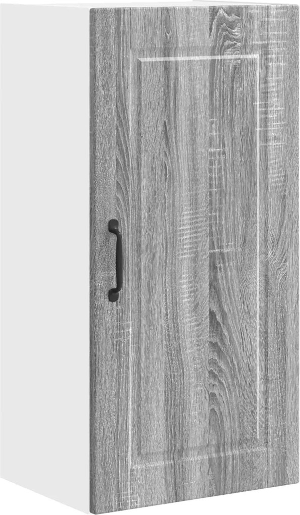 vidaXL Konyhaszekrény polcokkal Szürke Sonoma 40 x 31 x 80 cm Faanyag