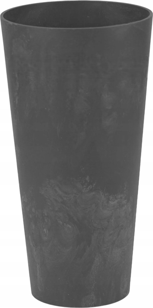 Virágtartó kerek magas matt 15cm virágtartó