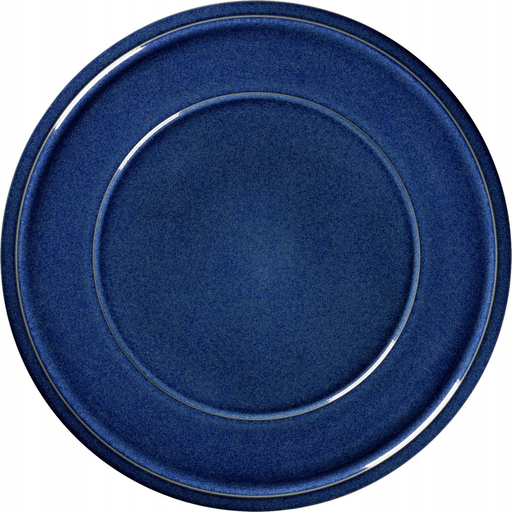 Porcelán Rak Stone Lapostányér átm. 28 cm kobaltkék