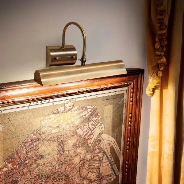 Ideal Lux - Képmegvilágító RETRO 2xE14/28W/230V réz