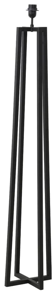 Matt fekete állólámpa talp 130 cm Miley – Light & Living