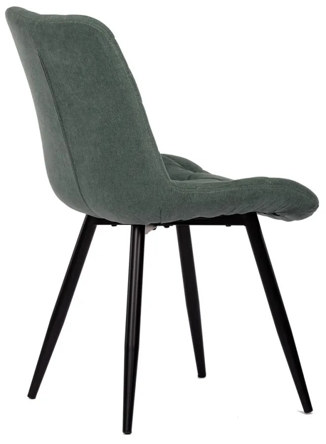 Scaun de sufragerie modern verde CT-382