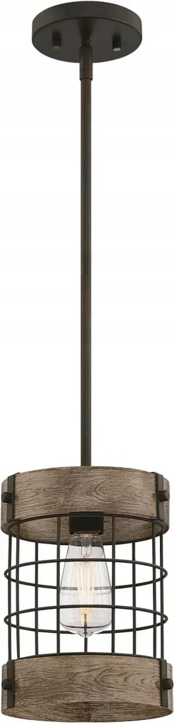 Langston függőlámpa Westinghouse bronz