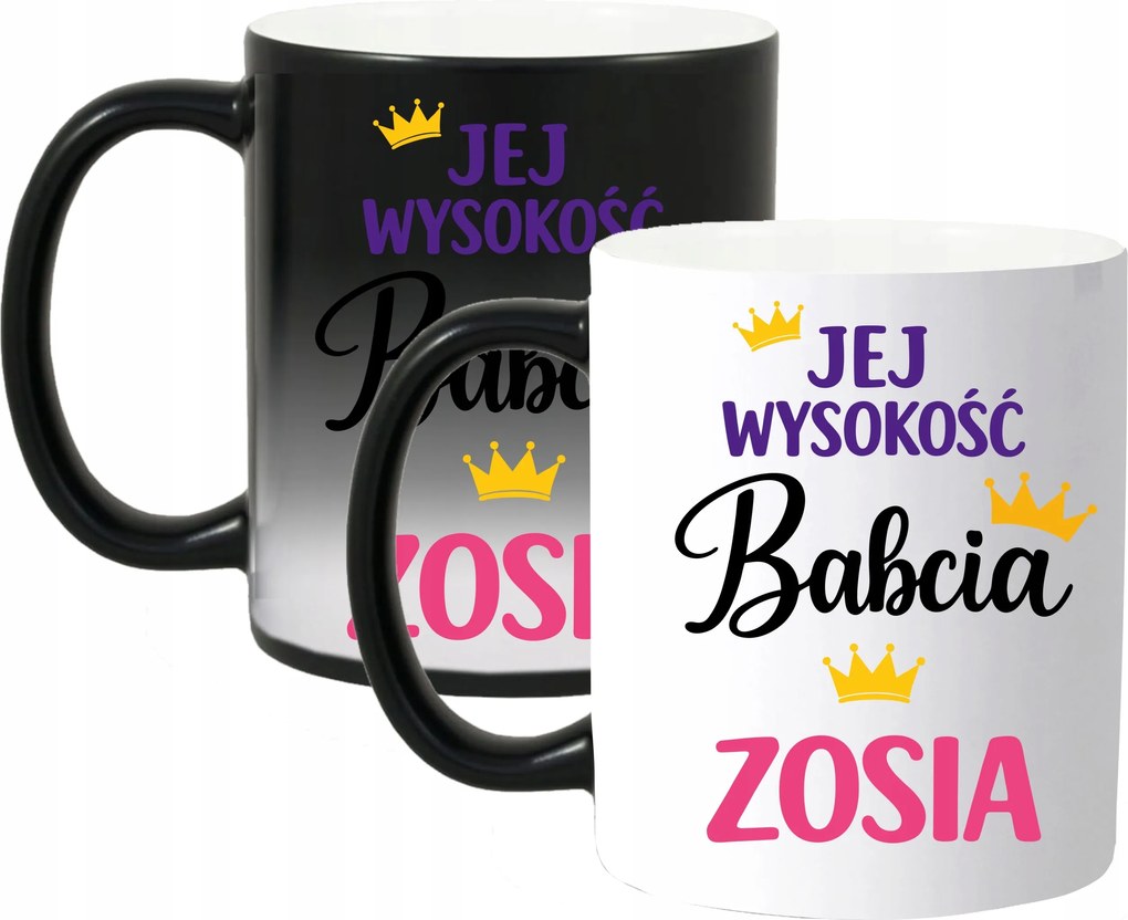 Mágikus bögre Eltűnő Személyre Szabott Név Ajándék Nagymama napja