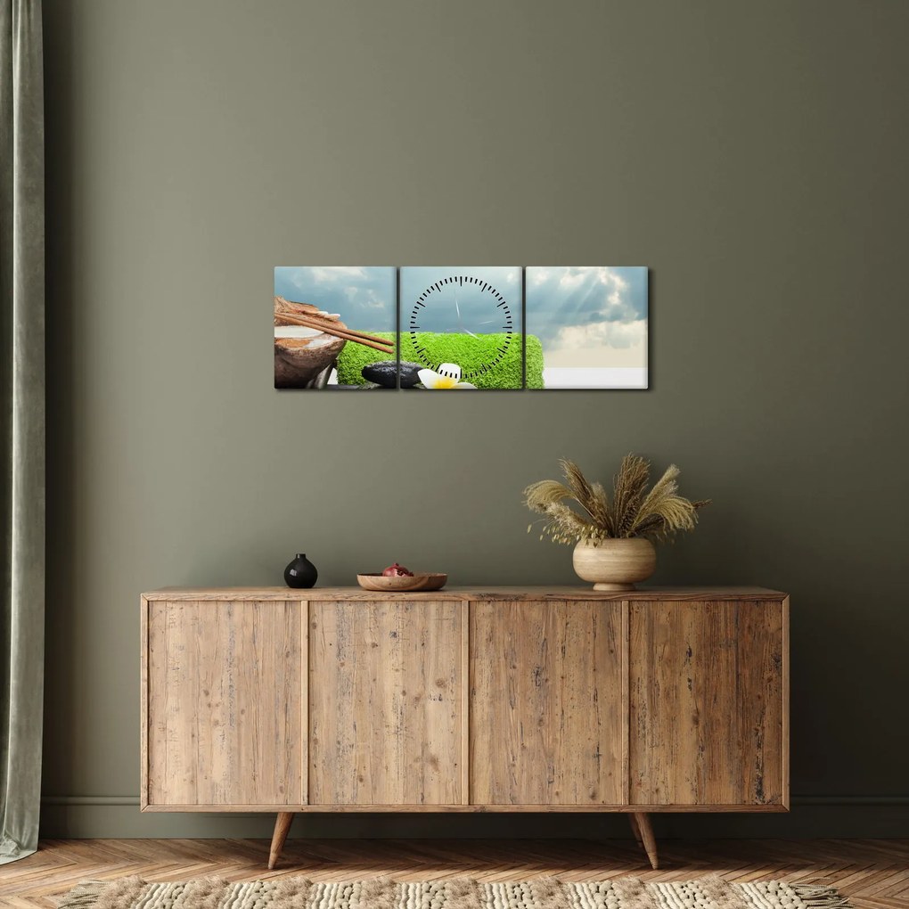 Kép - Spa and relax (órával) (90x30 cm)