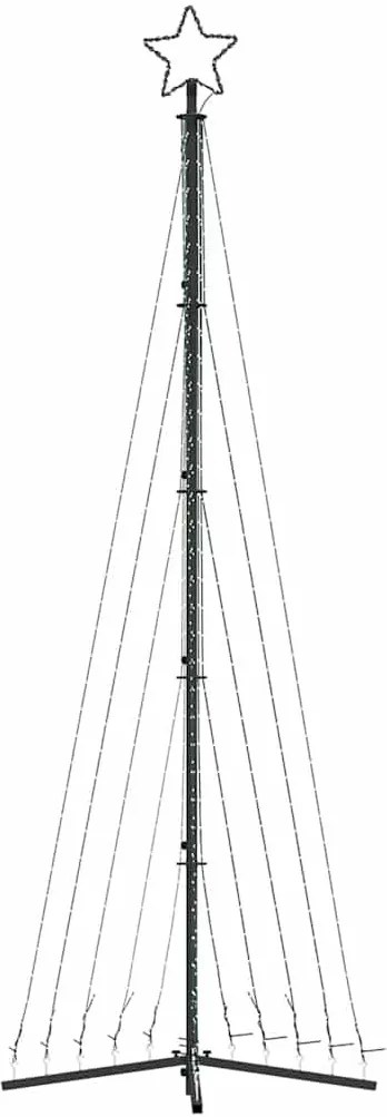 hideg fehér LED karácsonyfa 495 LED 300,5 cm