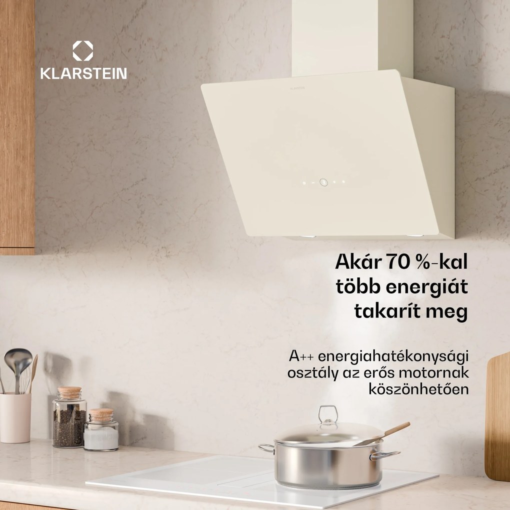 Klarstein MaxAir páraelszívó, Kompakt és nagy teljesítményű, Energiahatékonyság A++, Kettős szellőzés