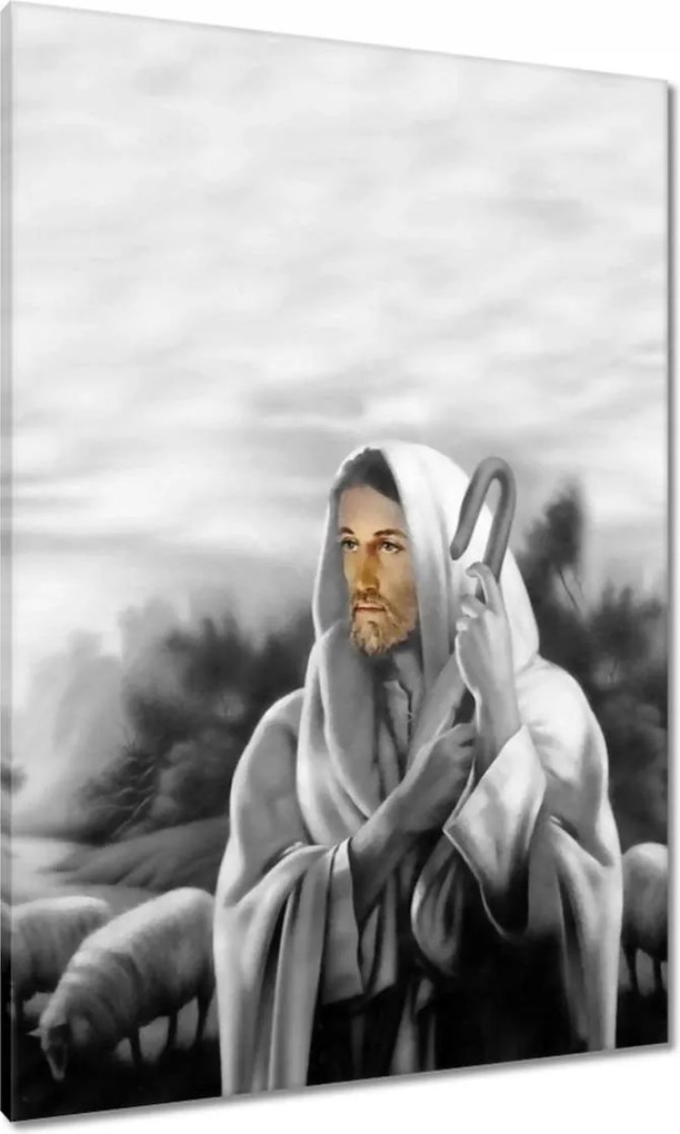 Vászonkép 70x100 A jó pásztor A juhász