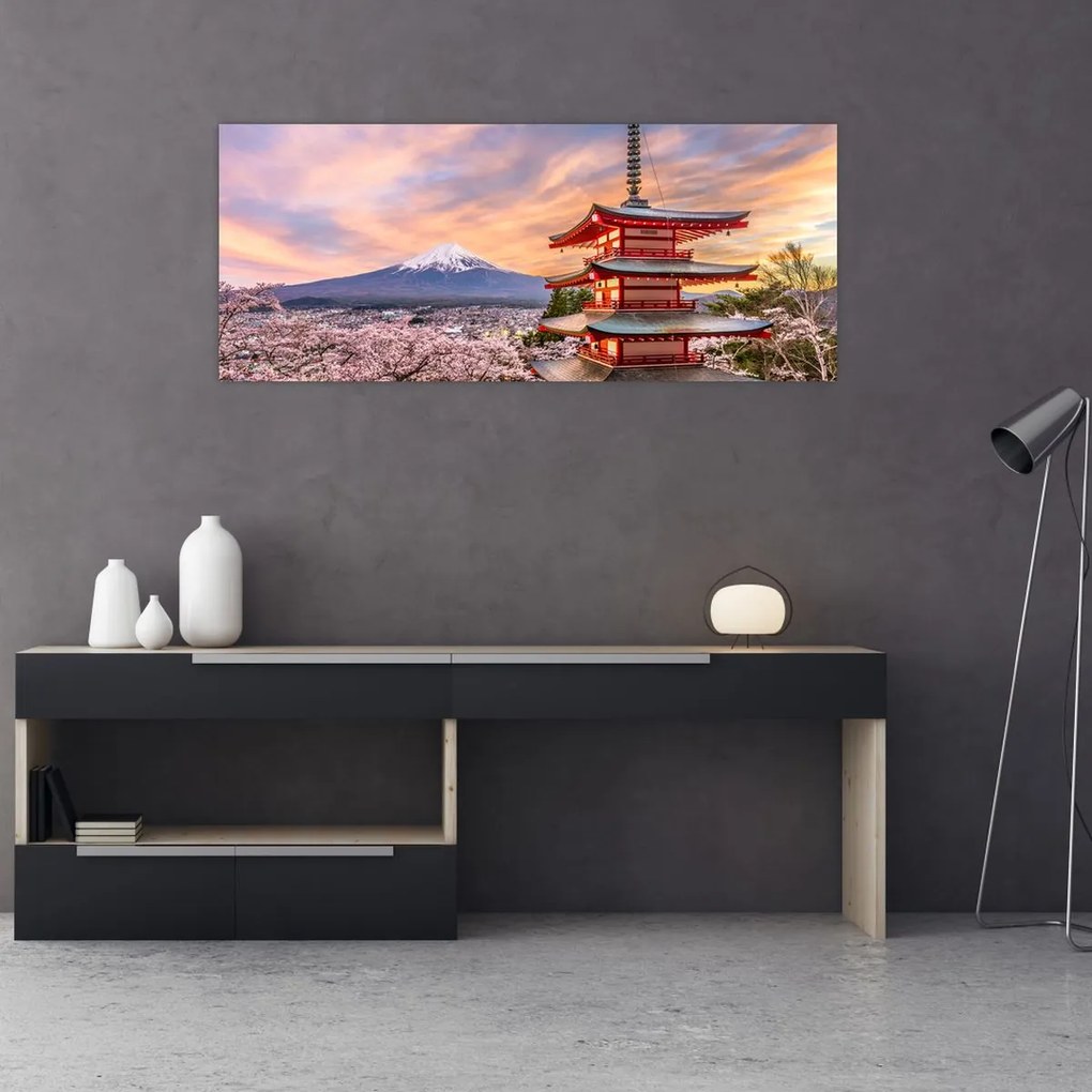 Kép - Fuji, Japán (120x50 cm)