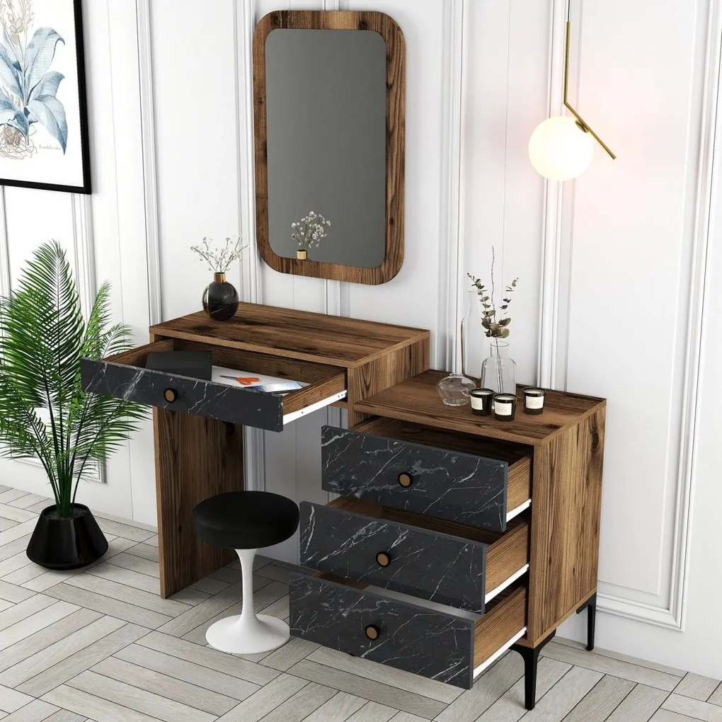 Lizbon 548 - Walnut, Black