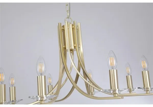 Searchlight 4168-8SB - Láncos csillár ASCONA 8xE14/60W/230V