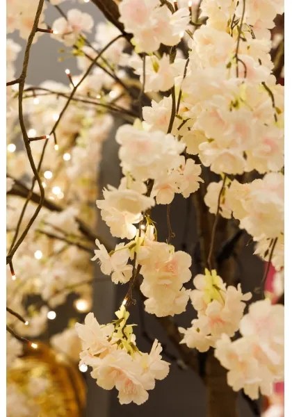 LED karácsonyi dekorációs műcseresznye fa 288 LED/230V, 2,5 m