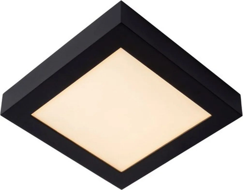 LUCIDE 28117-22-30 BRICE-LED Négyzetes Mennyezeti Lámpa Fekete LED IP20