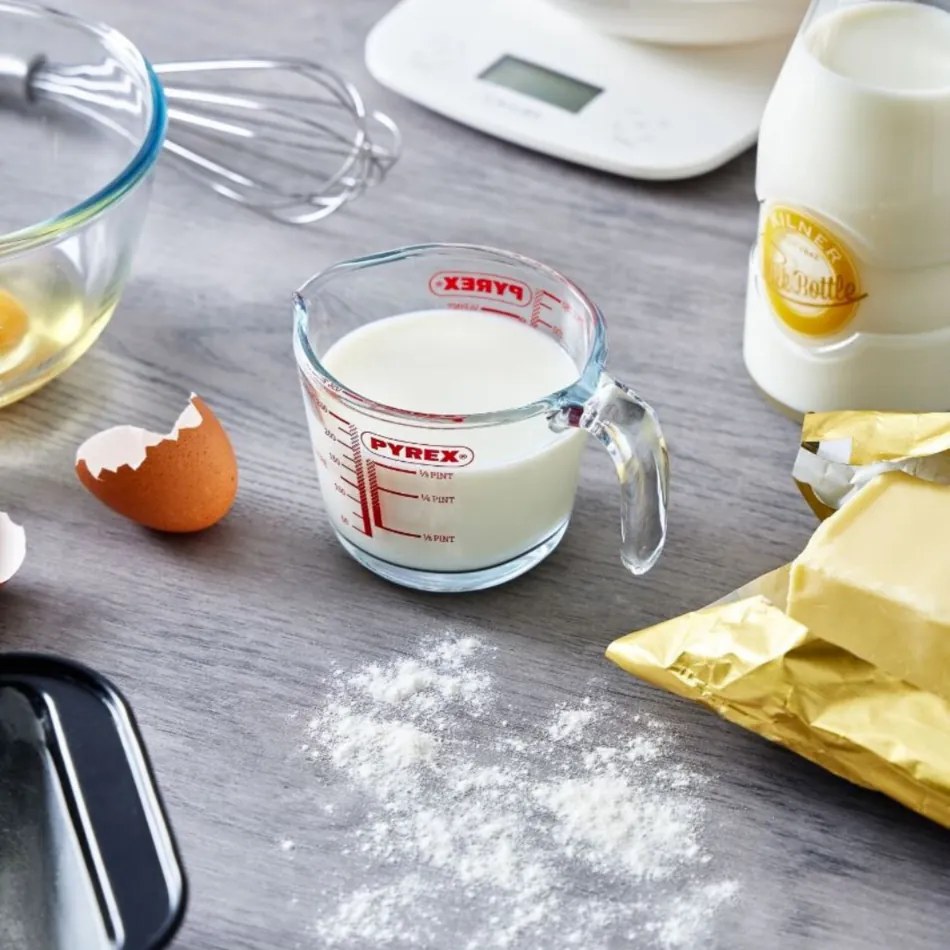 Pyrex üveg mérőpohár 0,5 l, 12 x 12 cm, 12 x 12 cm, 500 ml