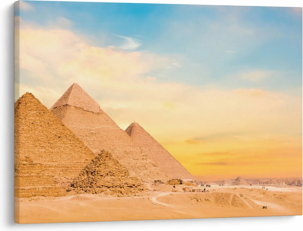 Az egyiptomi piramisok képe (70x50 cm)