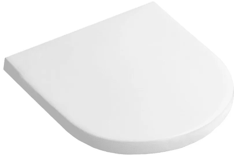 ALFÖLDI Mollis WC ülőke, duroplast, fém zsanér, Soft Closing&amp;Quick Release, fehér