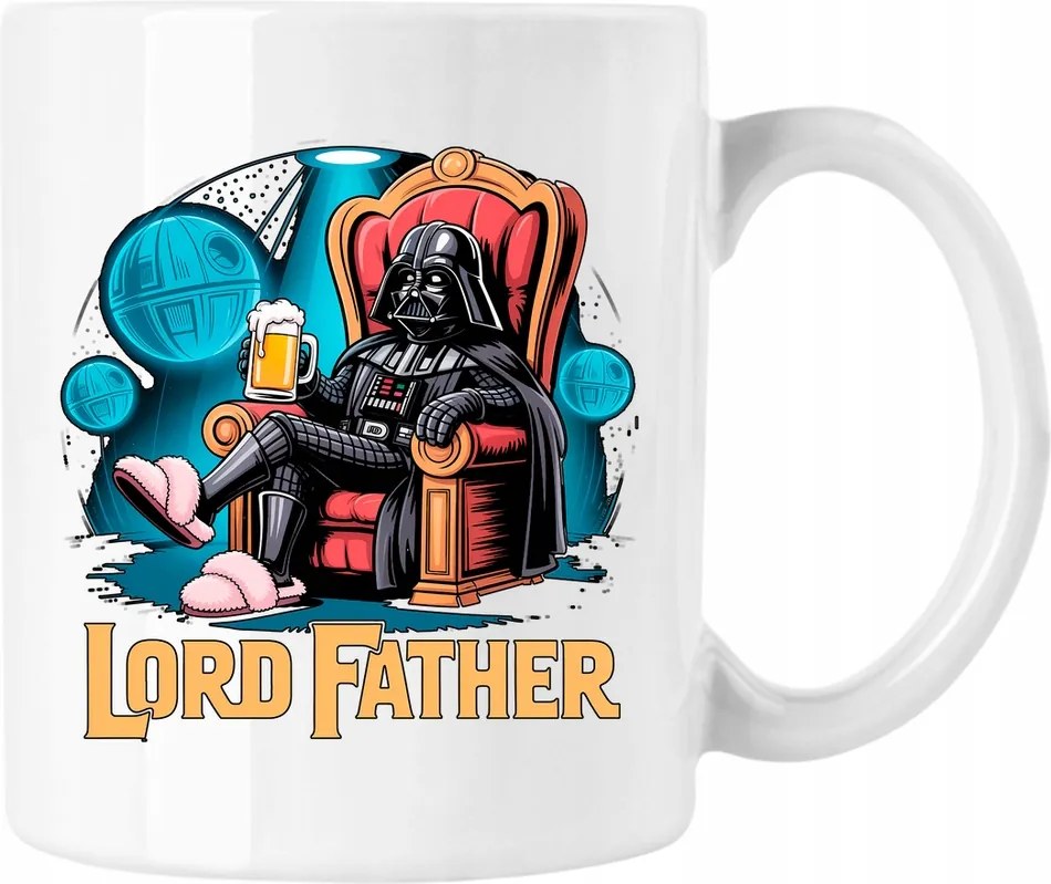 Bögre lord father apa vicces 2 fehér 330ml