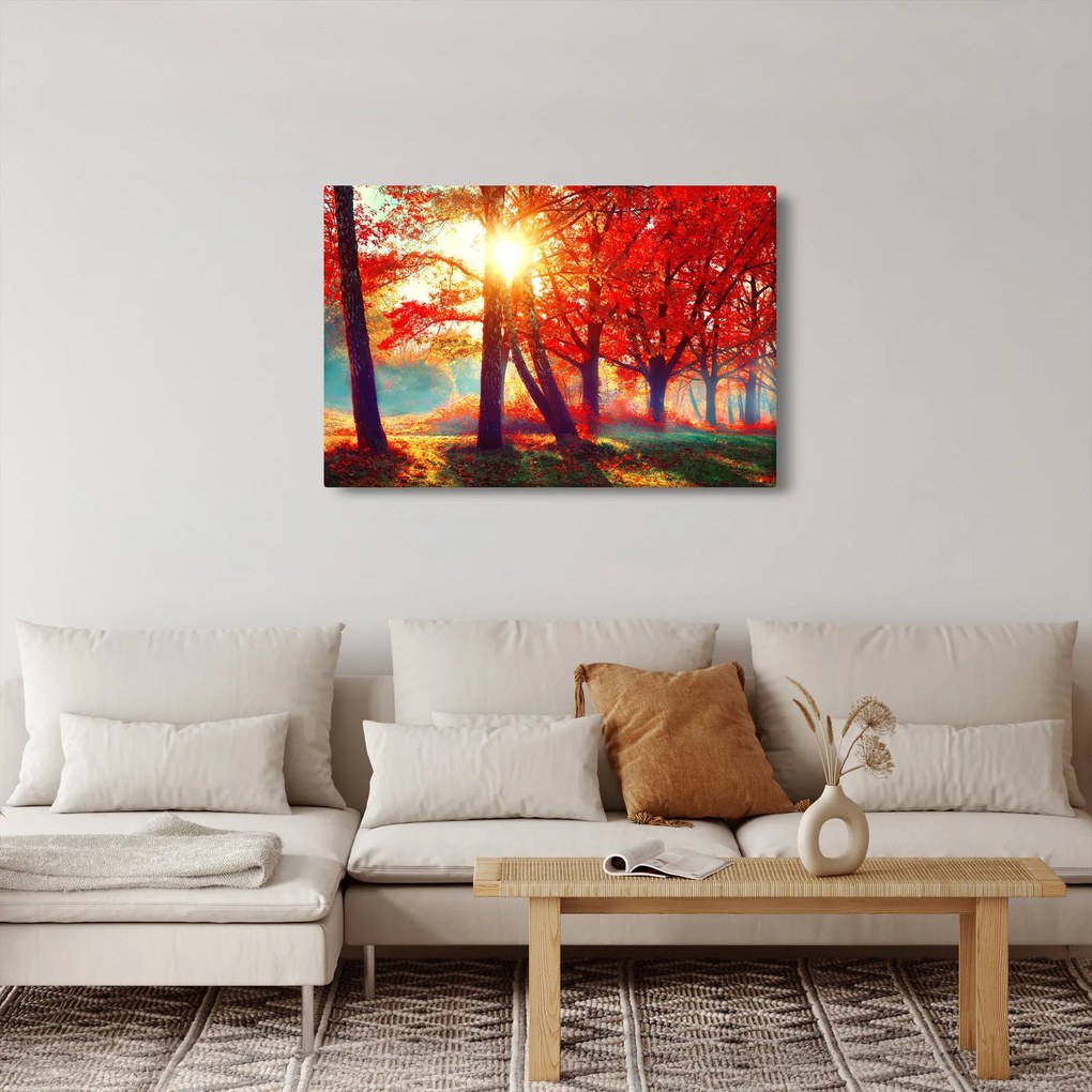 Kép - Őszi táj (90x60 cm)