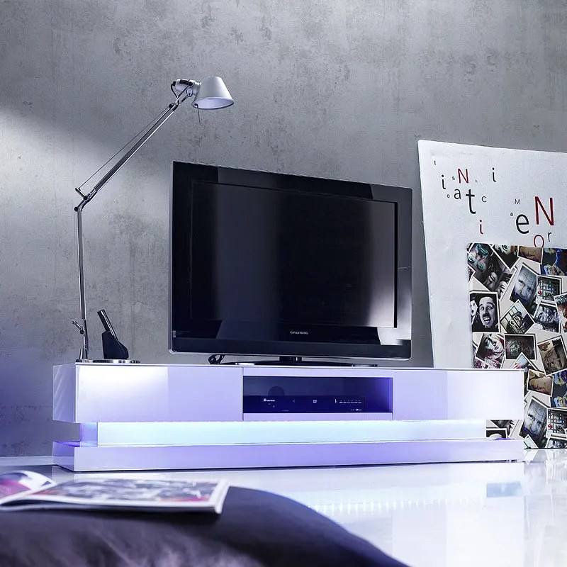 STEP FEHÉR TV Szekrény 180cm