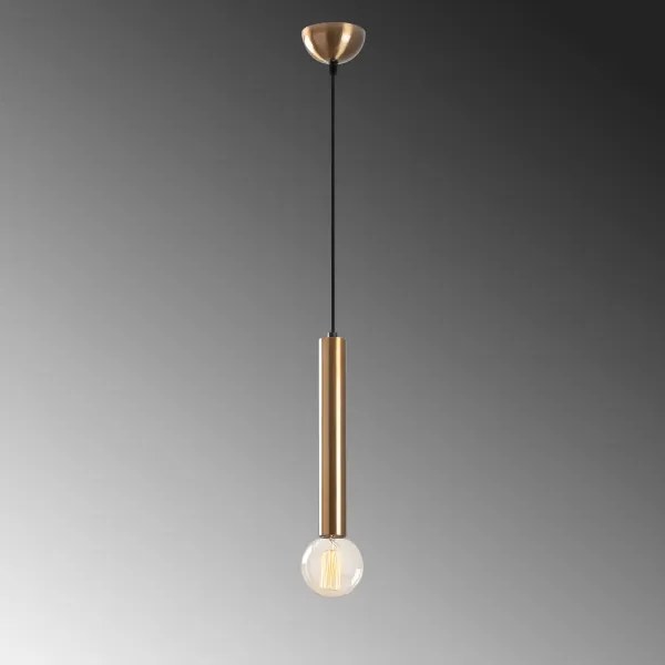 Zsinóros csillár TEMPO 1xE27/40W/230V aranyszínű