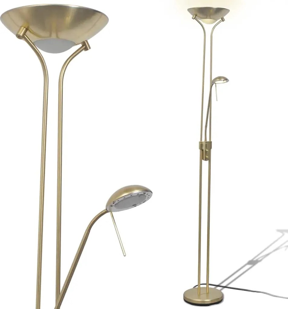 vidaXL szabályozható LED-es állólámpa 23 W