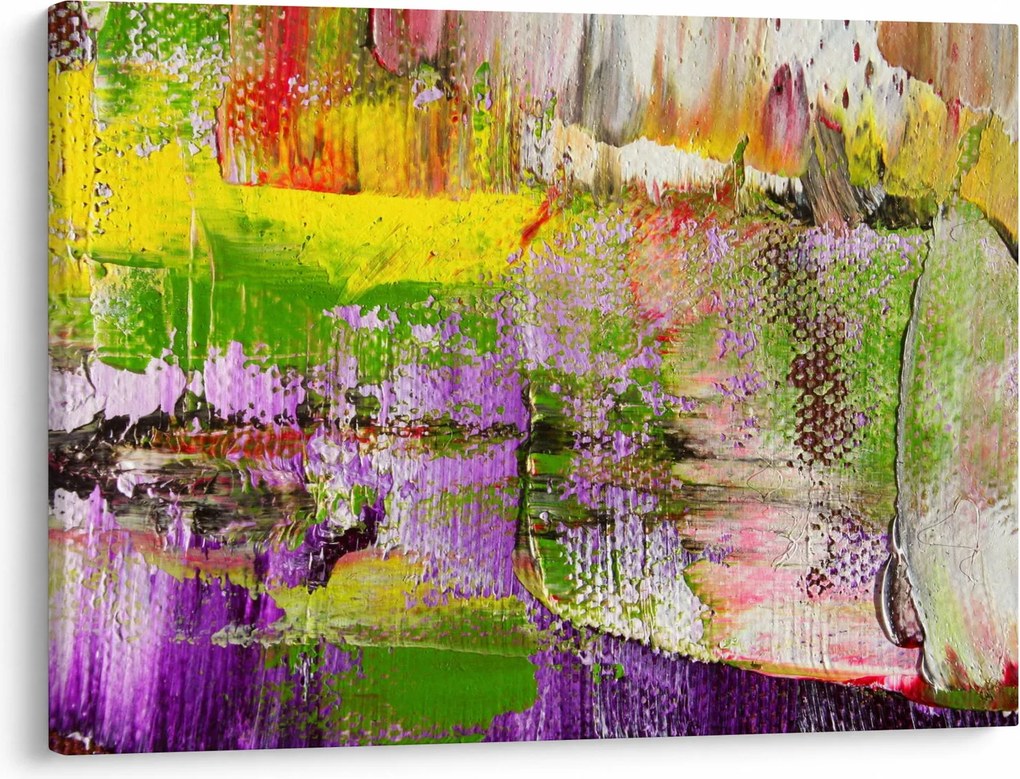 Absztrakció kép - festmény (70x50 cm)