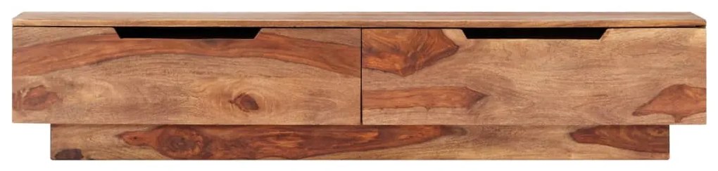 tömör fa TV-szekrény 145 x 30 x 30 cm