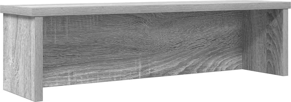 vidaXL konyhai állvány egymásba rakható szürke Sonoma 60x15x16 cm műfa