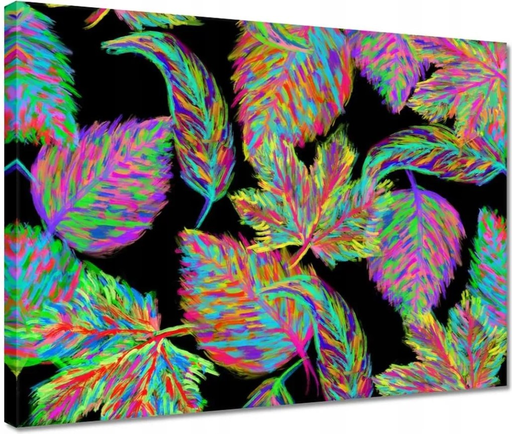 Vászonkép 40x30 Színes levelek Levelek