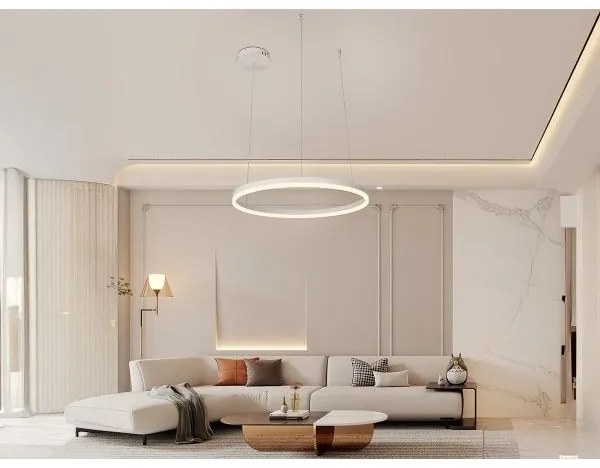 LED dimmelhető csillár zsinóron LED/42W/230V 3000-6500K + távirányítás