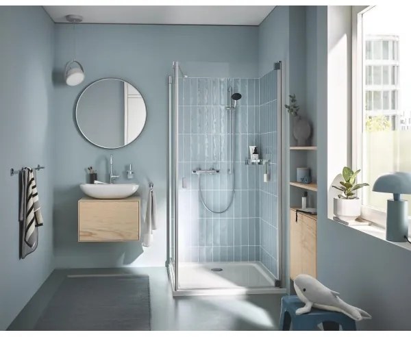 GROHE 34805001 - Termosztátos zuhanycsaptelep PRECISION FLOW DN 15 króm