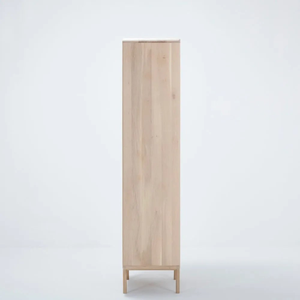 Fawn tömör tölgyfa ruhásszekrény 2 fiókkal - Gazzda