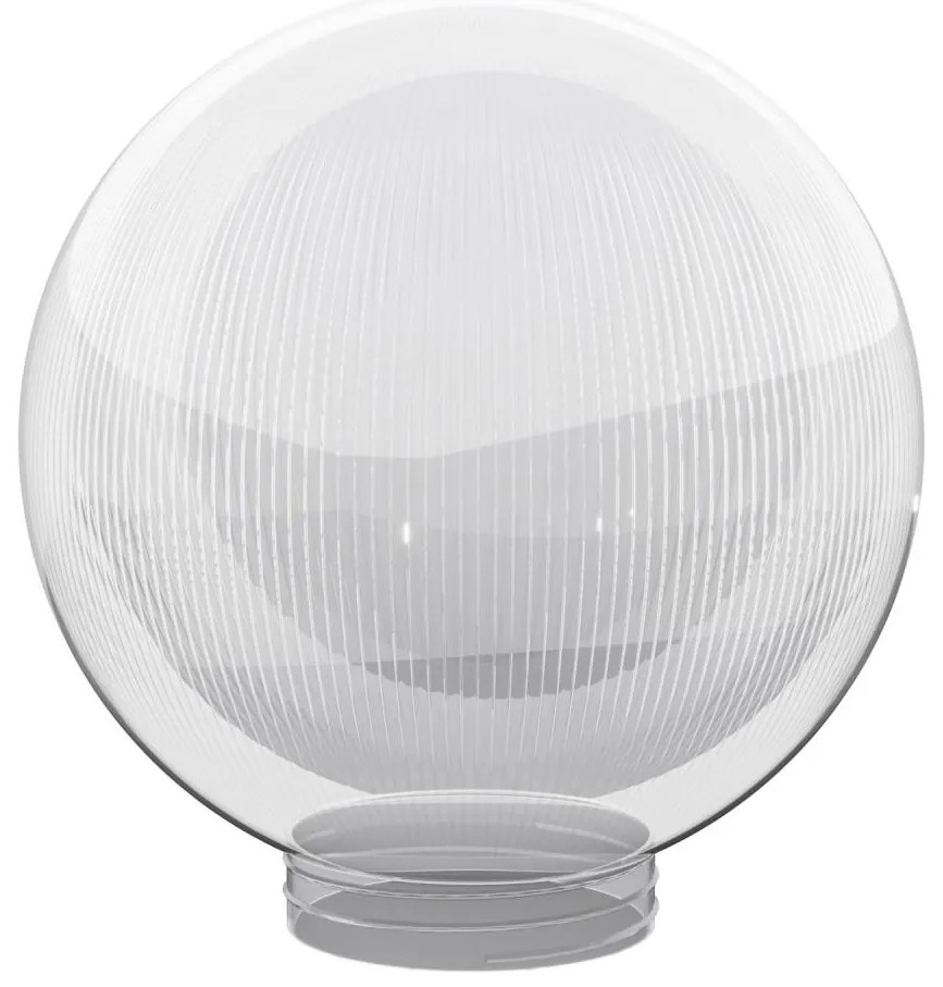 Pótló árnyékoló PARK E27 falikarhoz, prizmatikus, 20 cm átm.