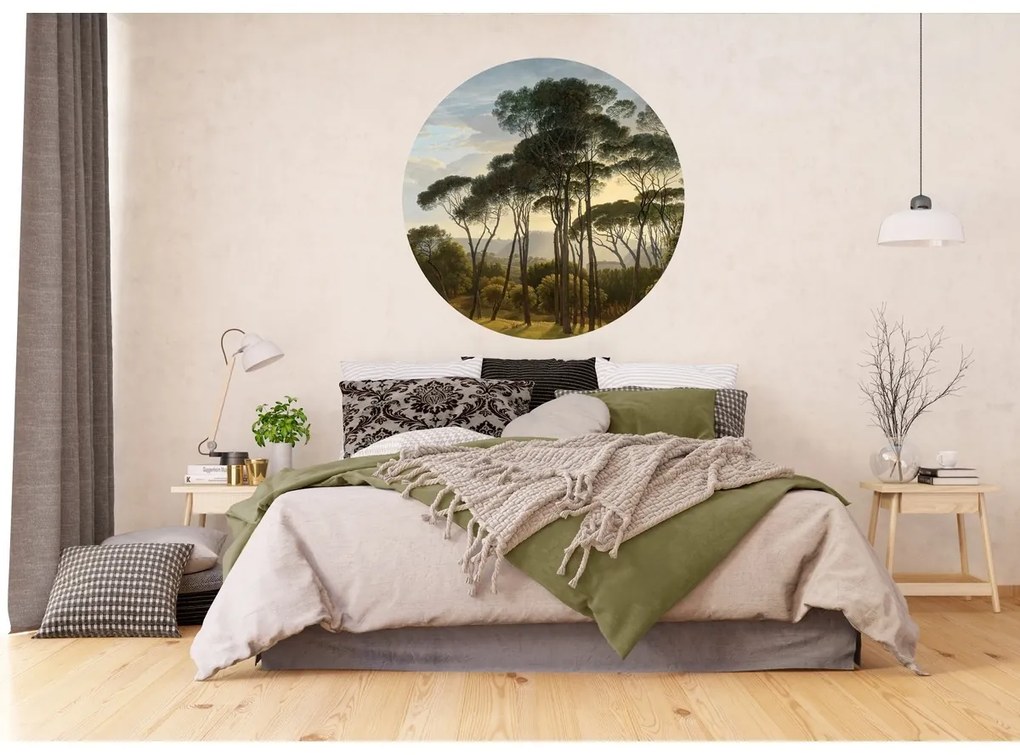Kör alakú fotótapéta Old Trees 125 x 125 cm, 2rész
