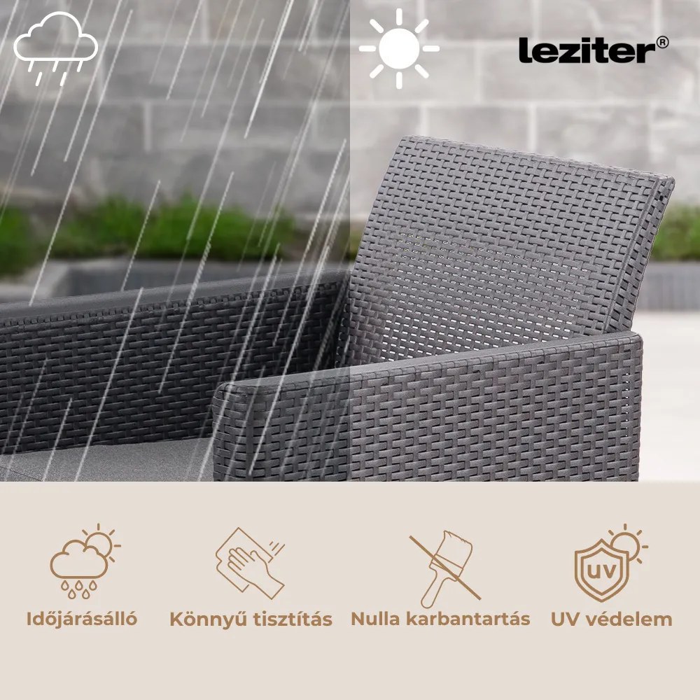 Claire VI 8 személyes kerti bútor garnitúra orlando asztallal