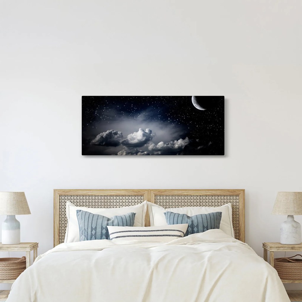 Kép - csillagos égbolt (120x50 cm)