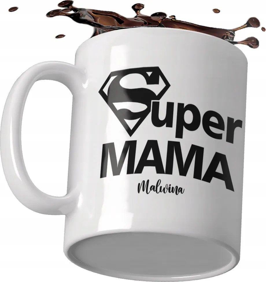 Anyák napi bögre Szuper Anya név tökéletes ajándék