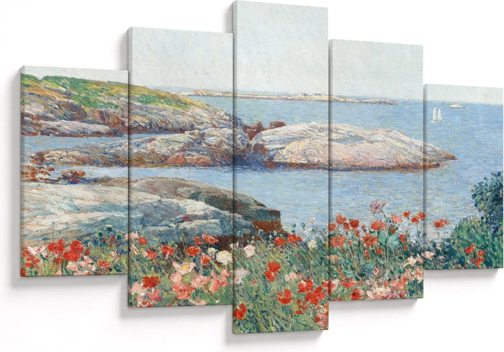Kép - Childe Hassam, Poppies, Isles of Shoals, reprodukciók (150x105 cm)