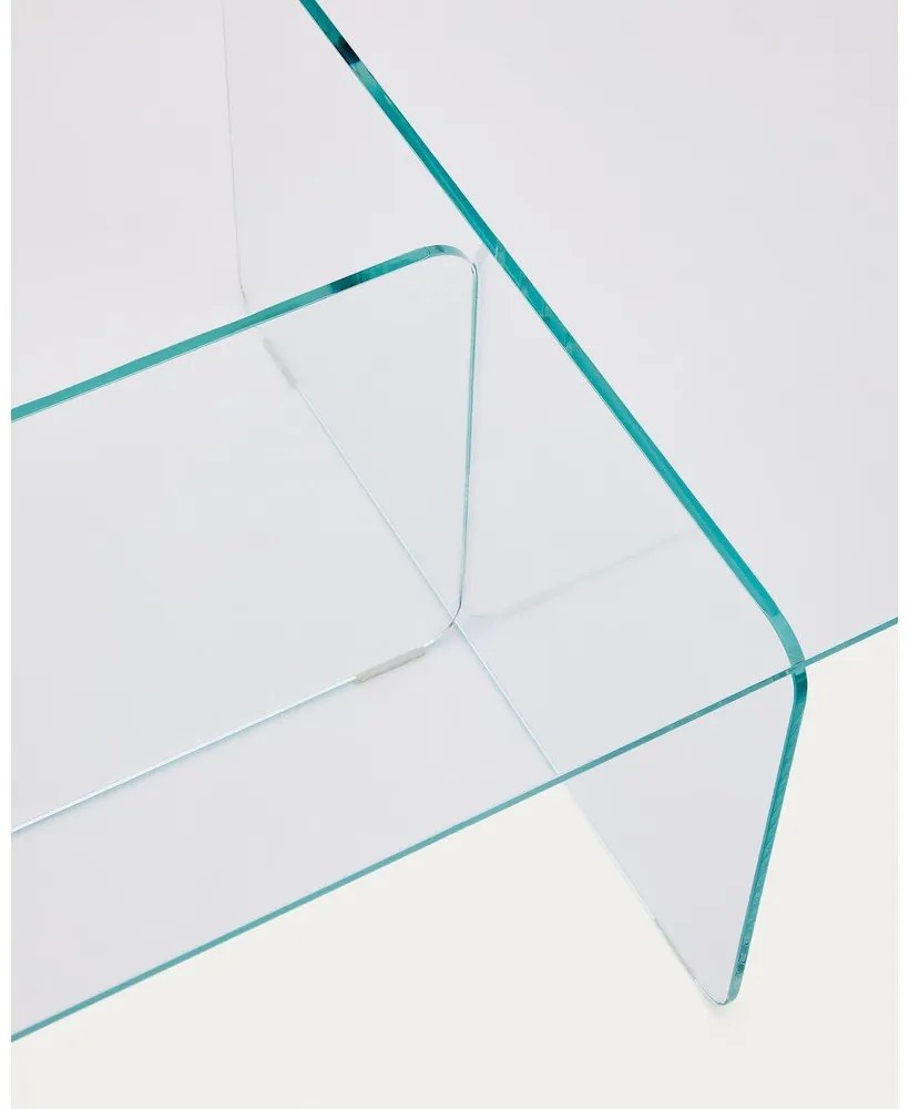 Üveg dohányzóasztal 60x120 cm Zaren – Kave Home