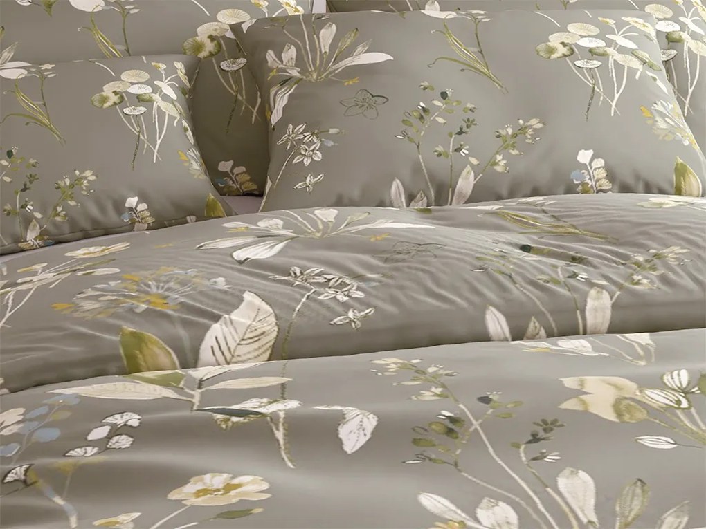 Mikroszálas ágyneműhuzat MOLIRI szürkésbarna Ágyneműhuzat mérete: 70 x 90 cm | 140 x 220 cm