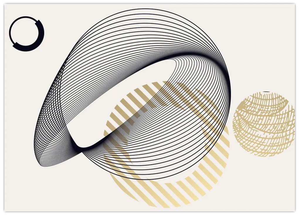 Kép - Geometriai formák N⁰3 (70x50 cm)