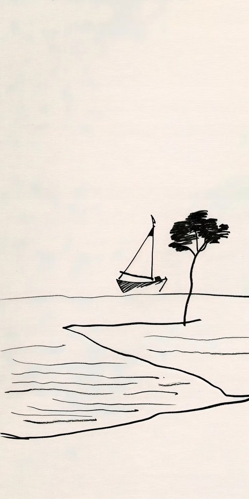 Poszter 50x100cm Tengerparti nyugalom