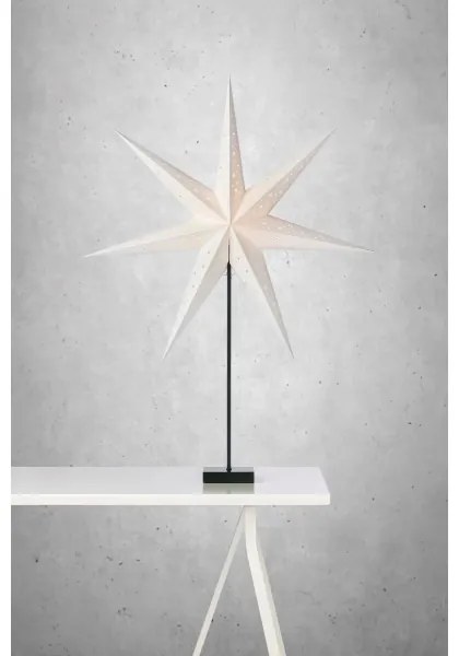 Markslöjd 704511 - Karácsonyi dekoráció SOLVALAA 1xE14/25W/230V fehér/fa