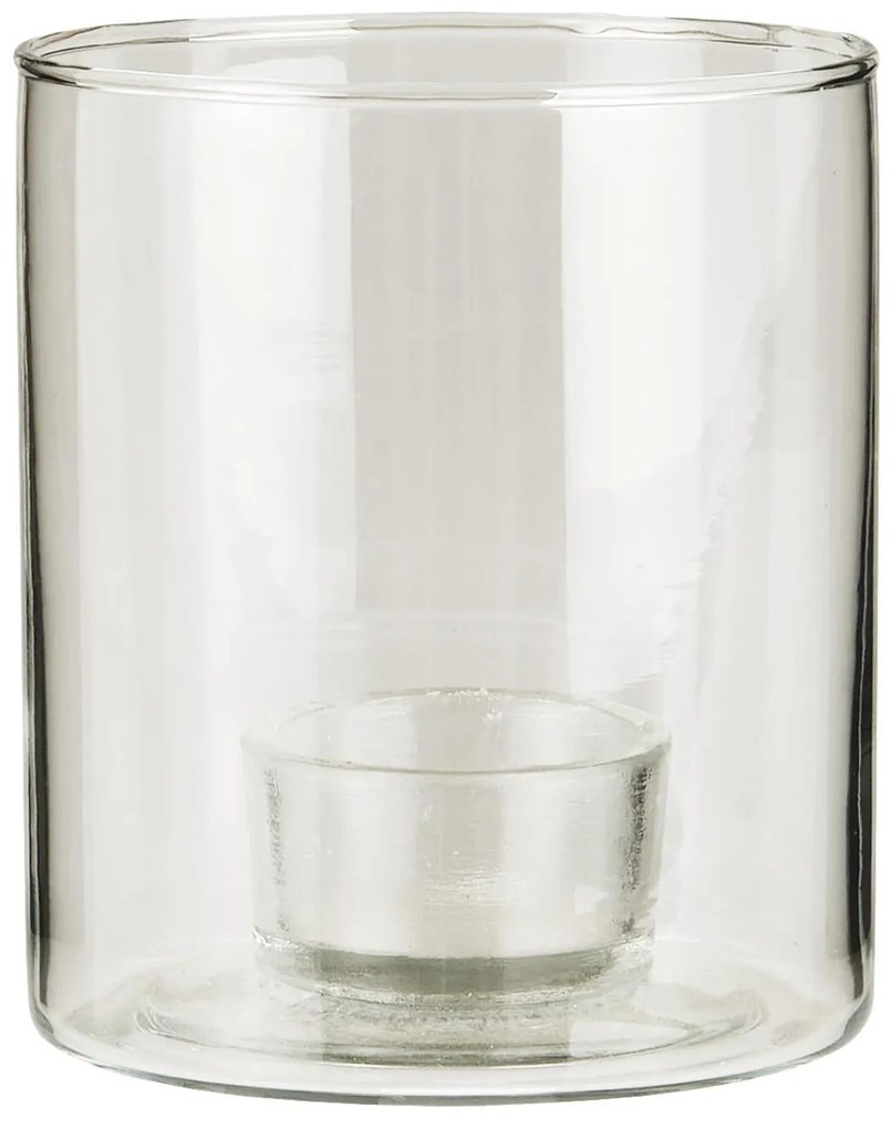IB Laursen Candle holder átlátszó üveg gyertyatartó tealámpákhoz