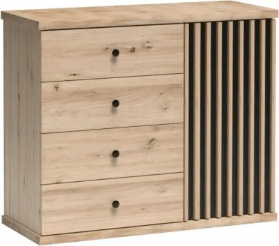 KOMODA 4S1D MODERNO C-5 DĄB ARTISAN