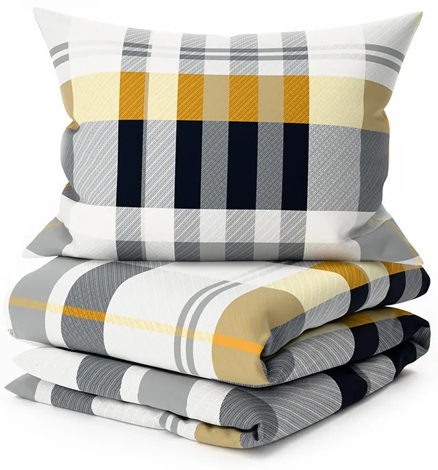 Mikroszálas ágyneműhuzat GREY LINE szürke Ágyneműhuzat mérete: 70 x 90 cm | 140 x 200 cm